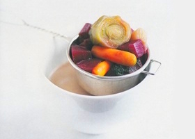 mini bortsch à la betterave