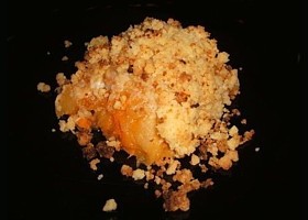 crumble d'abricots