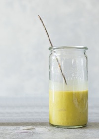 vinaigrette au miel et au gingembre